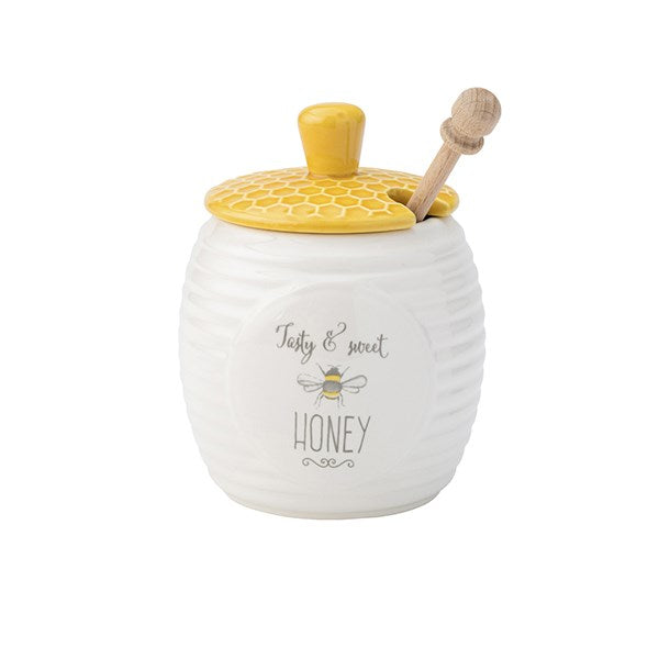 The English Tableware Company Bee Happy Honey Pot
