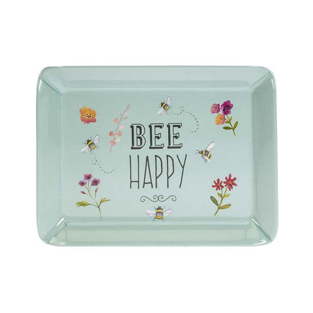 The English Tableware Company Bee Happy Blue Scatter Tray