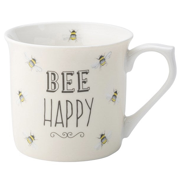 The English Tableware Company Bee Happy Cream Mug