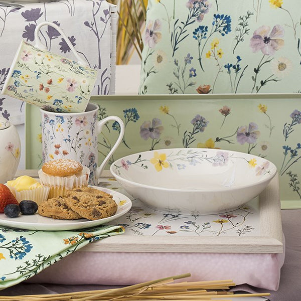 The English Tableware Company Pressed Flowers Lap Tray Maison Home