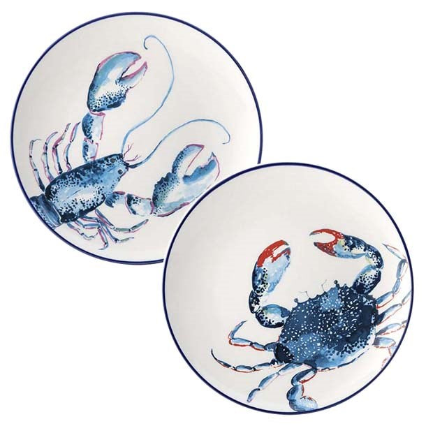 The English Tableware Company Dish of the Day 2 Assorted Side Plates