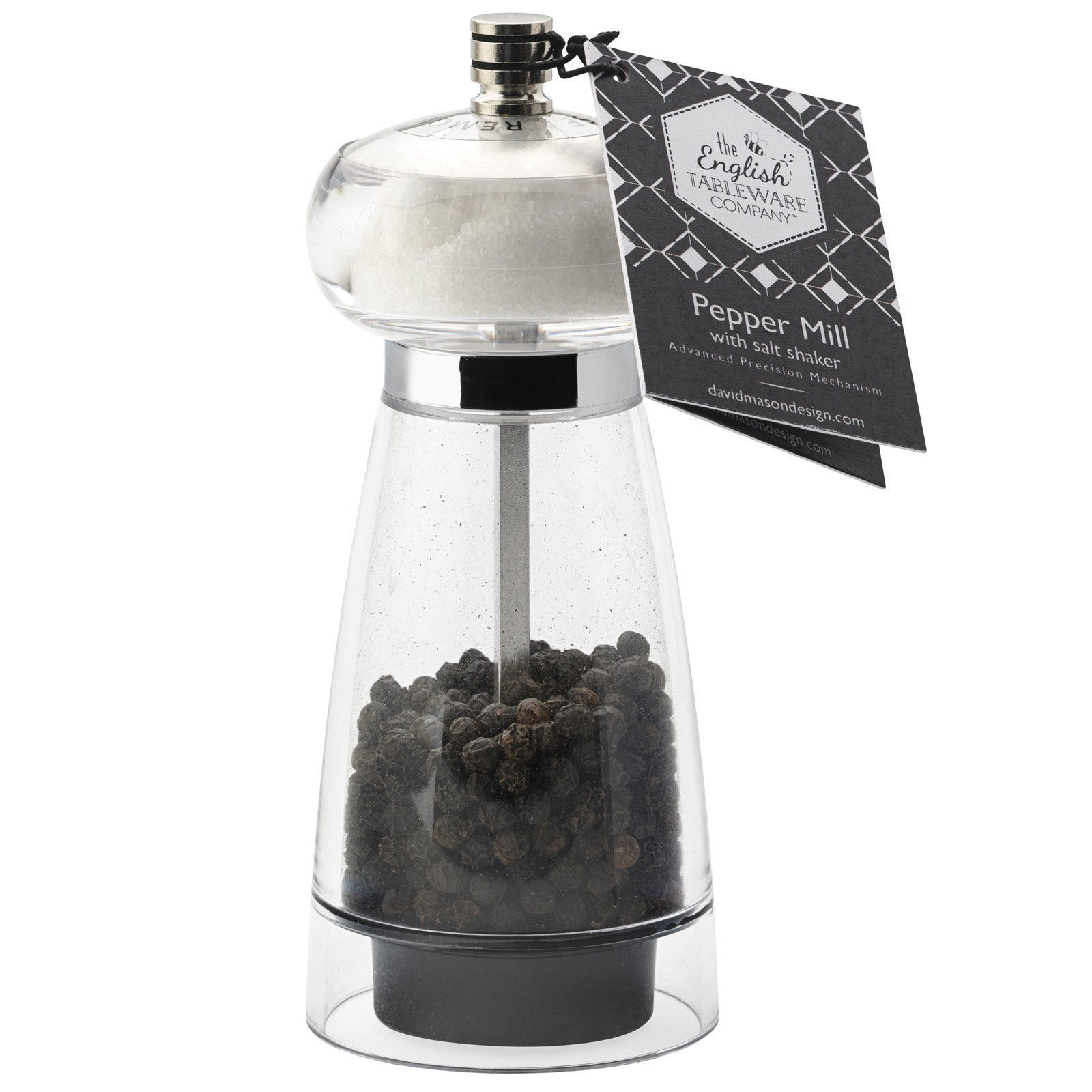 The English Tableware Company Comet Combi Pepper Mill and Salt Shaker