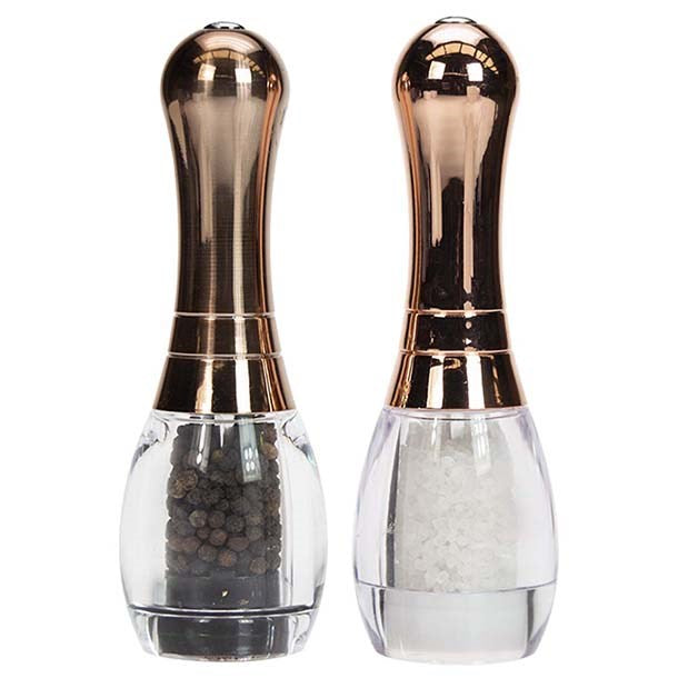 The English Tableware Company Copper Skittle - Salt and Pepper Mill Set