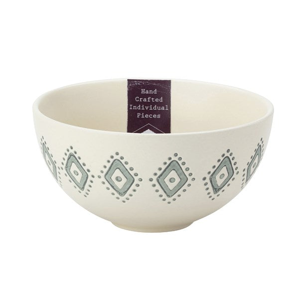 The English Tableware Company Artisan Aztec Dip Bowl - Cream