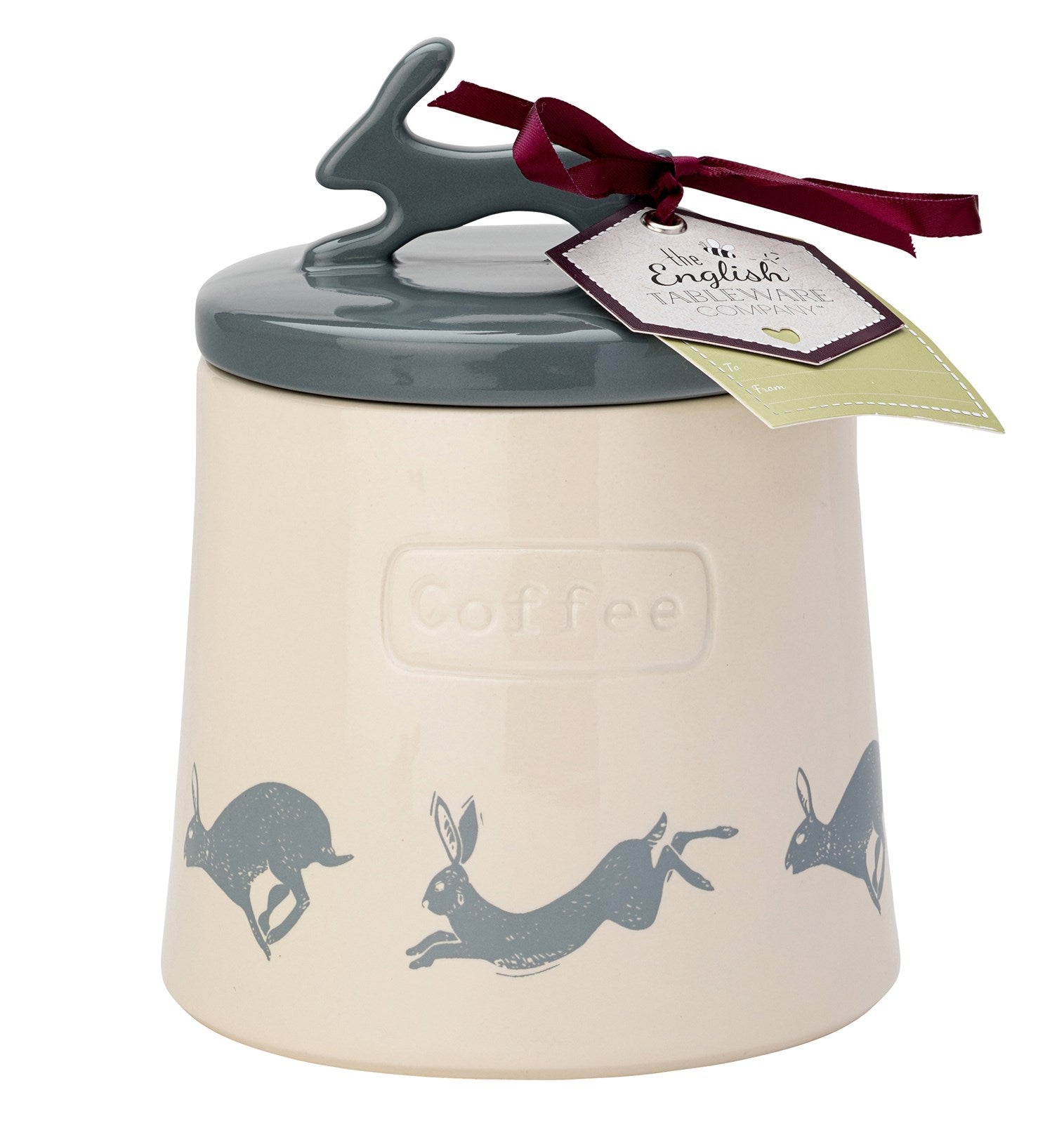 The English Tableware Company Artisan Hare Coffee canister