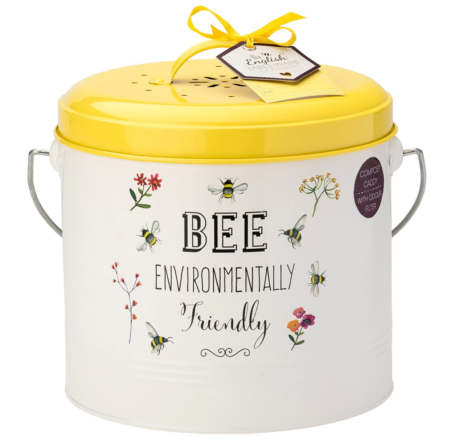 The English Tableware Company Bee Happy Compost Bin
