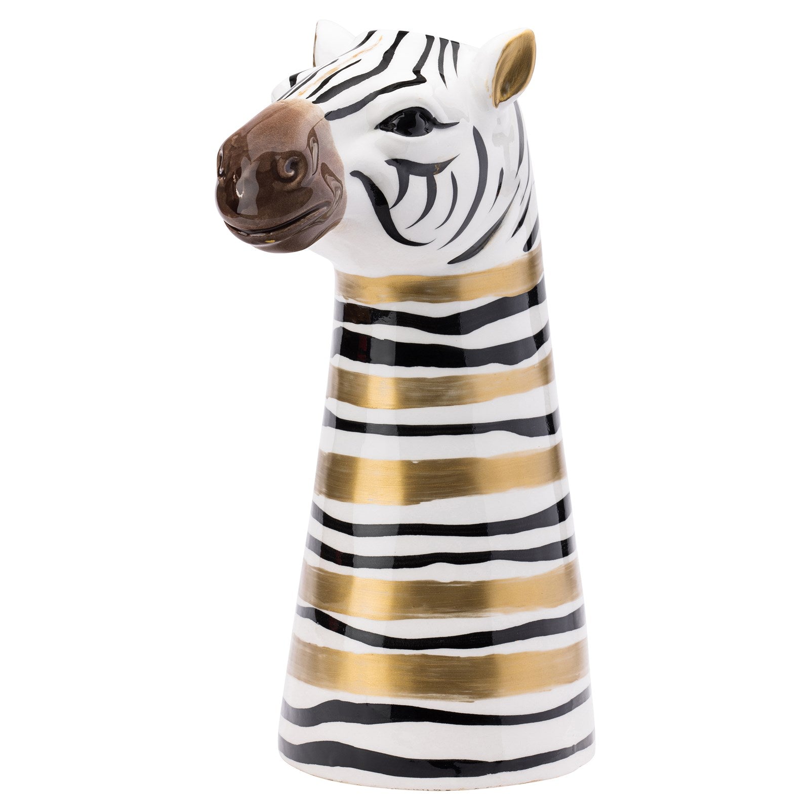 The English Tableware Company Looking Wild Zebra Vase