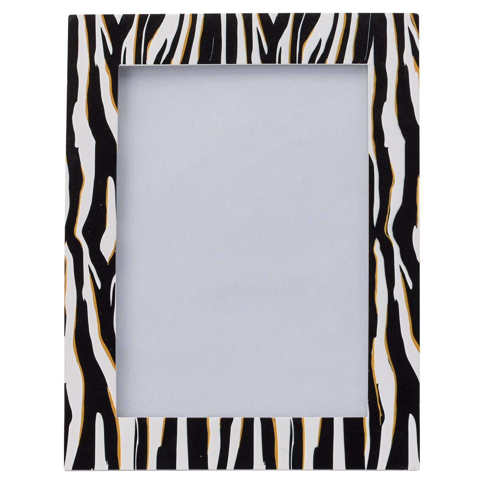 The English Tableware Company Looking Wild Zebra Frame 5 x 7 inches