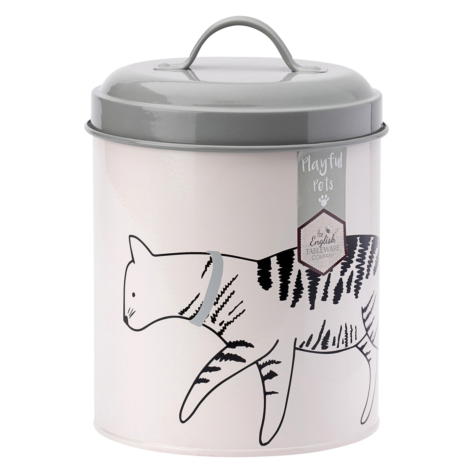 The English Tableware Company Playful Pets Large Cat Tin