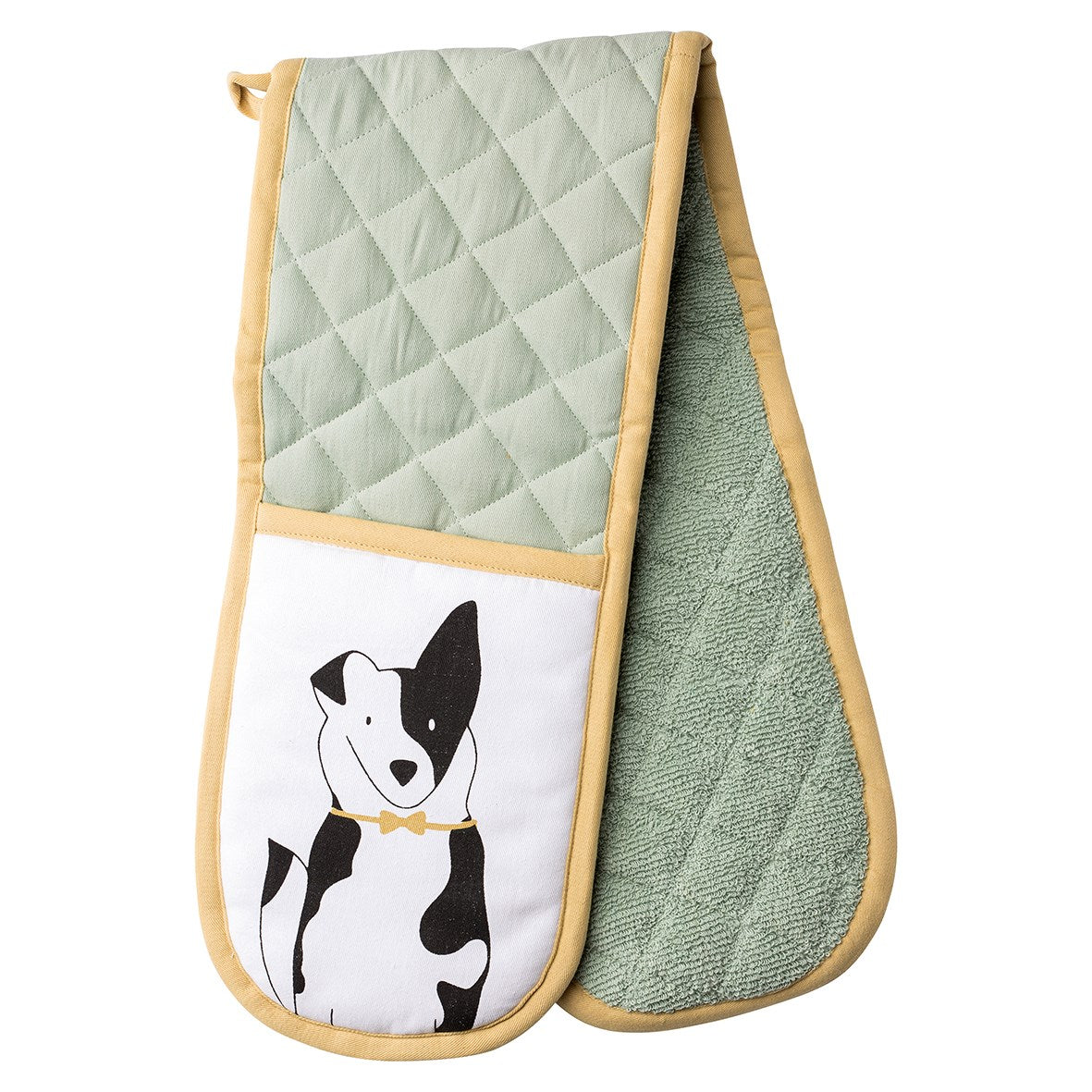 The English Tableware Company Playful Pets Dog Double Oven Glove