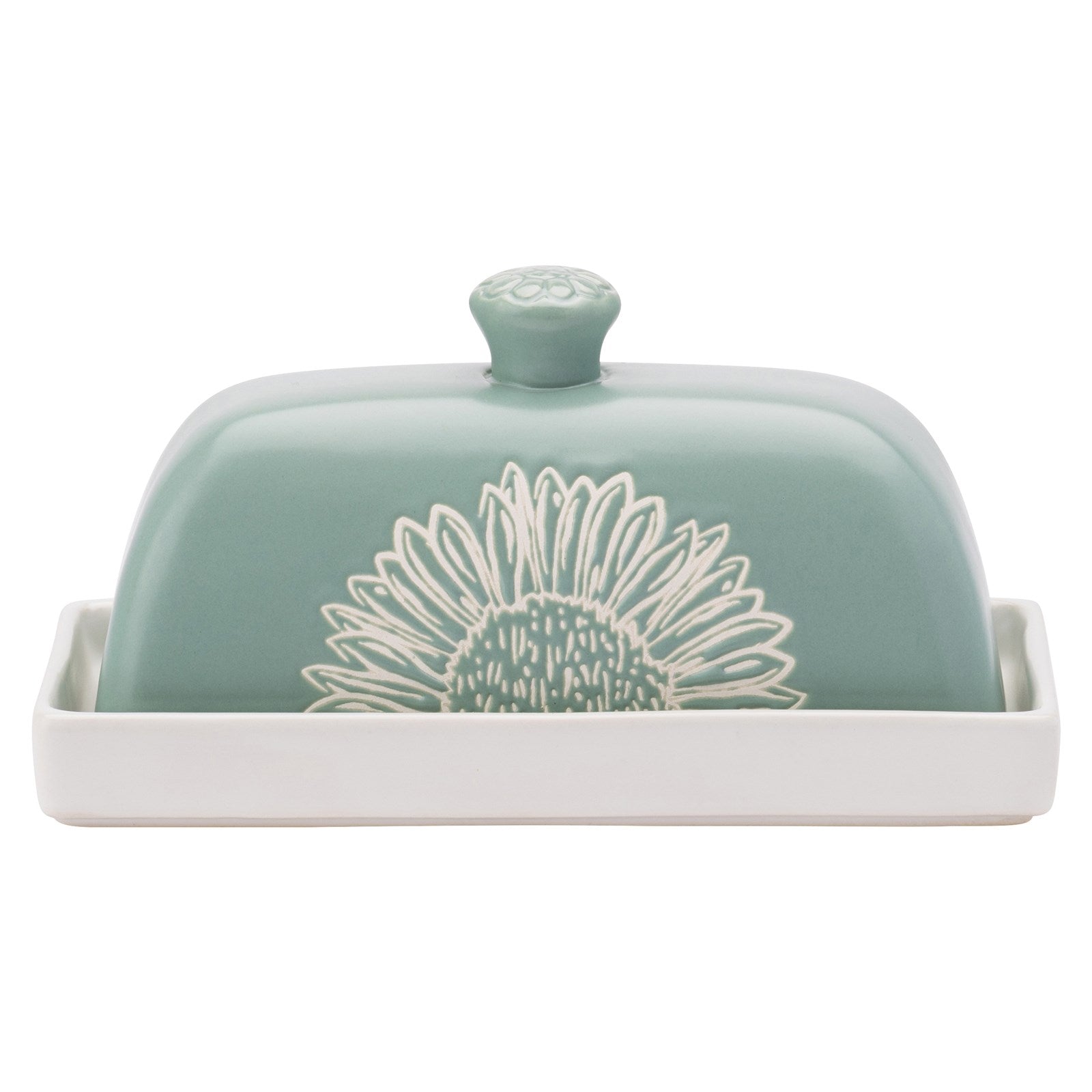 The English Tableware Company Artisan Flower Butter Dish