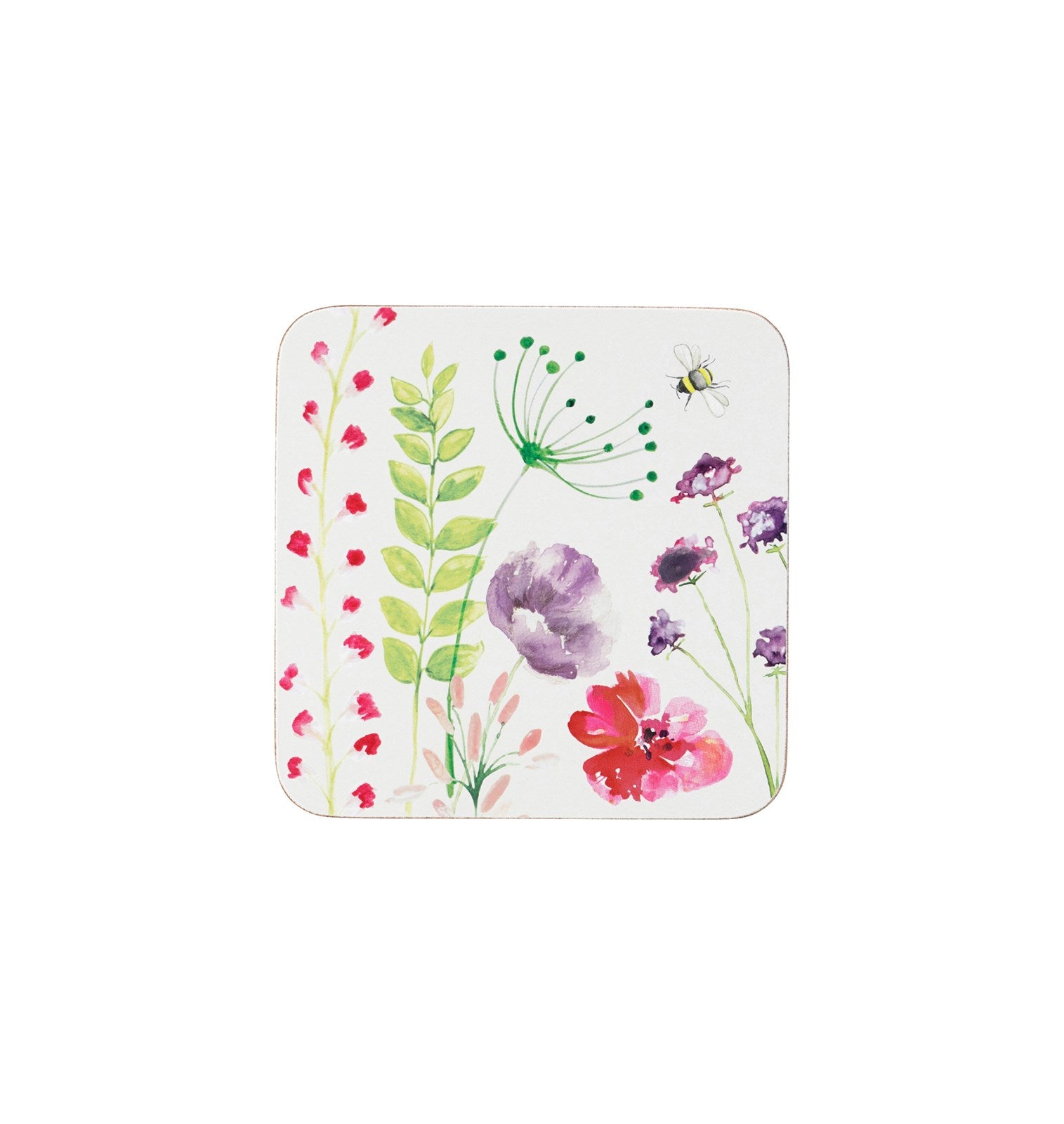 The English Tableware Company In Bloom Set of 4pk Coasters