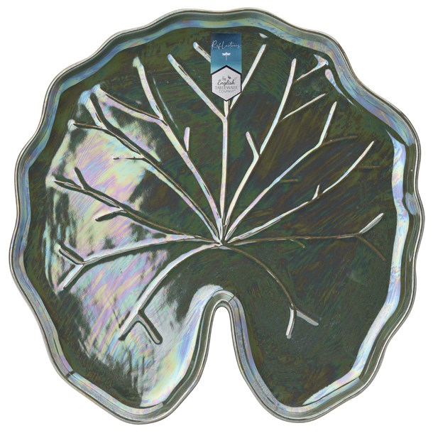 The English Tableware Company Reflections Large Lily Pad Serving Dish