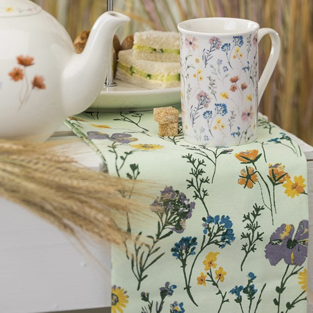 The English Tableware Company Pressed Flowers Set of 2 Tea Towels