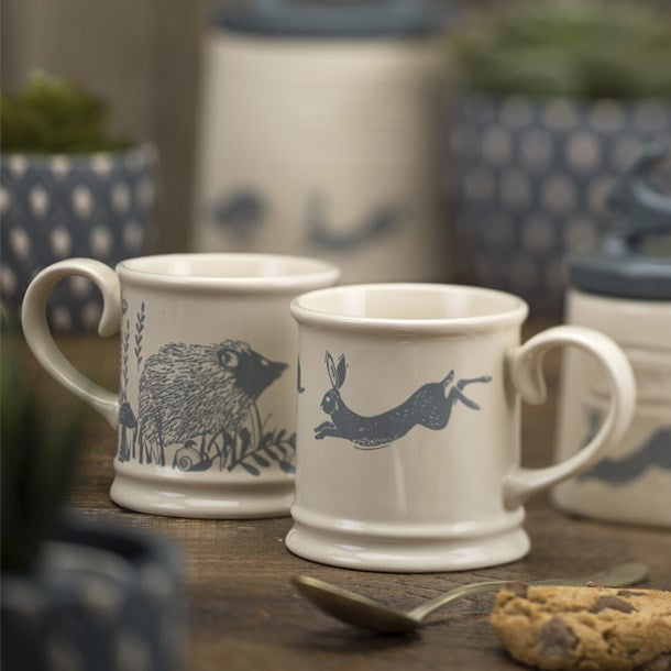 The English Tableware Company Artisan Grey Hedgehog Small Tankard Mug