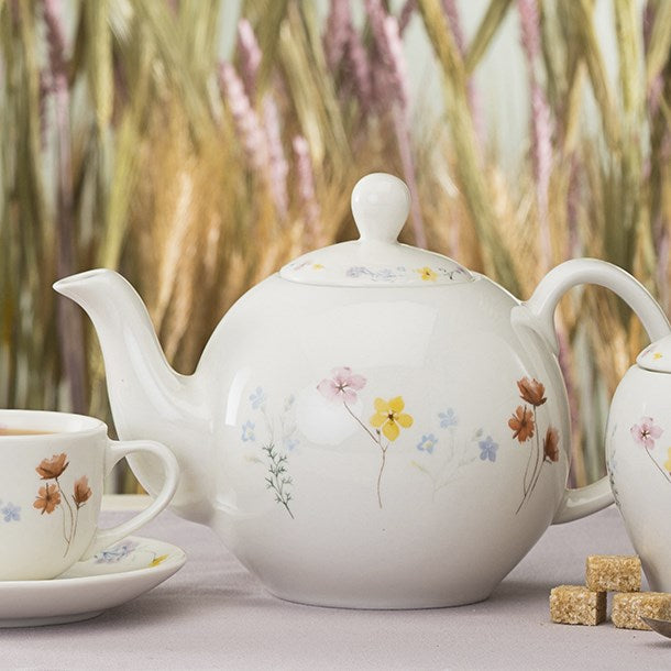 The English Tableware Company Pressed Flowers Tea Pot