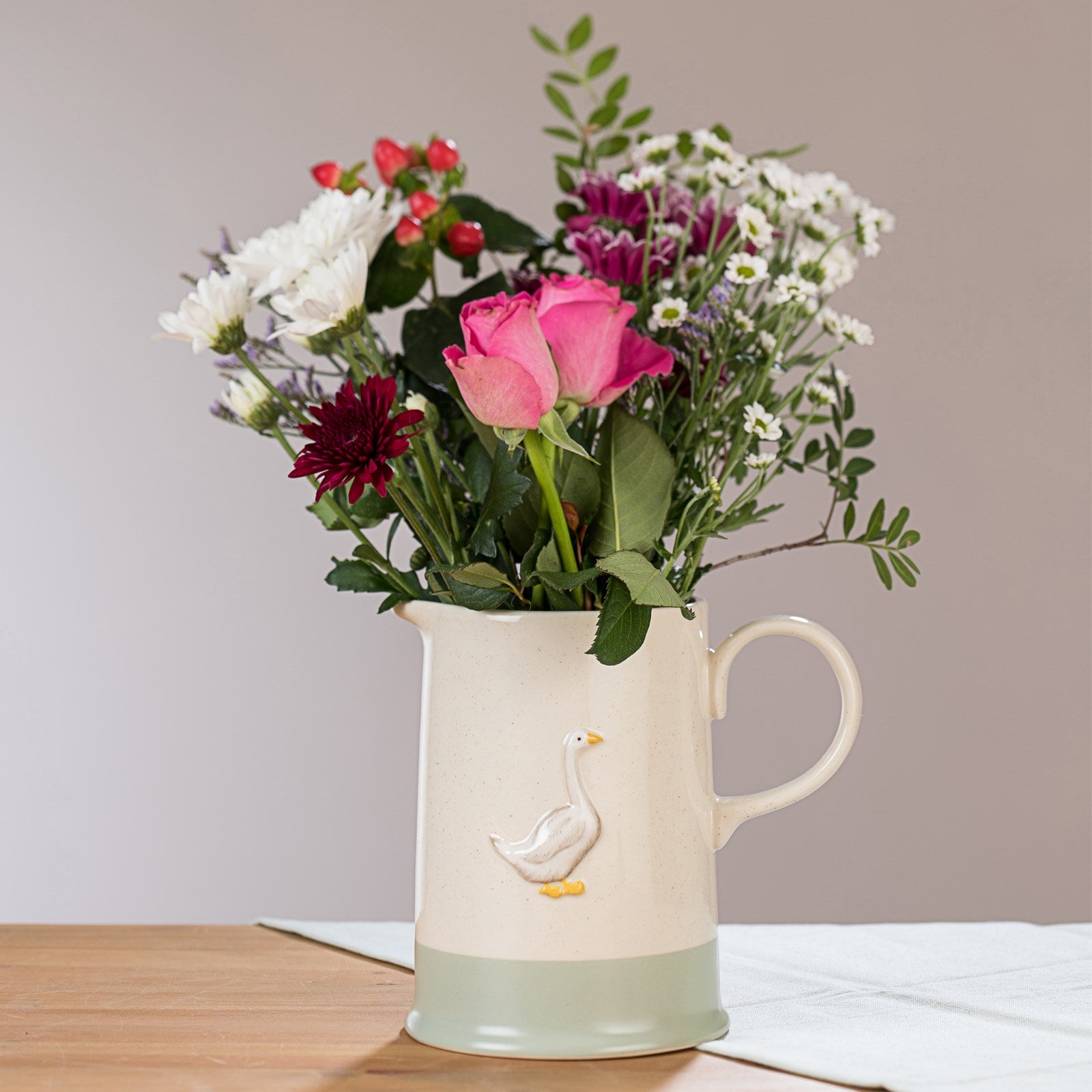 The English Tableware Company Edale Large Jug - Goose