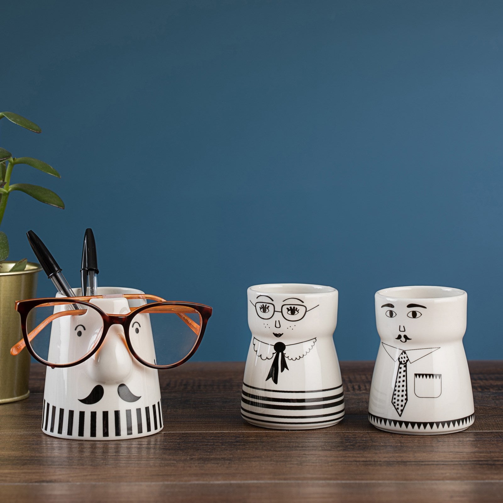 The English Tableware Company Looking Good Spectacles Holder and Desk Tidy