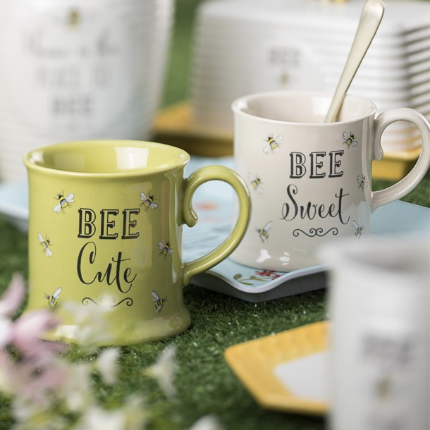 The English Tableware Company Bee Happy 'Bee Sweet' Small Tankard Mug