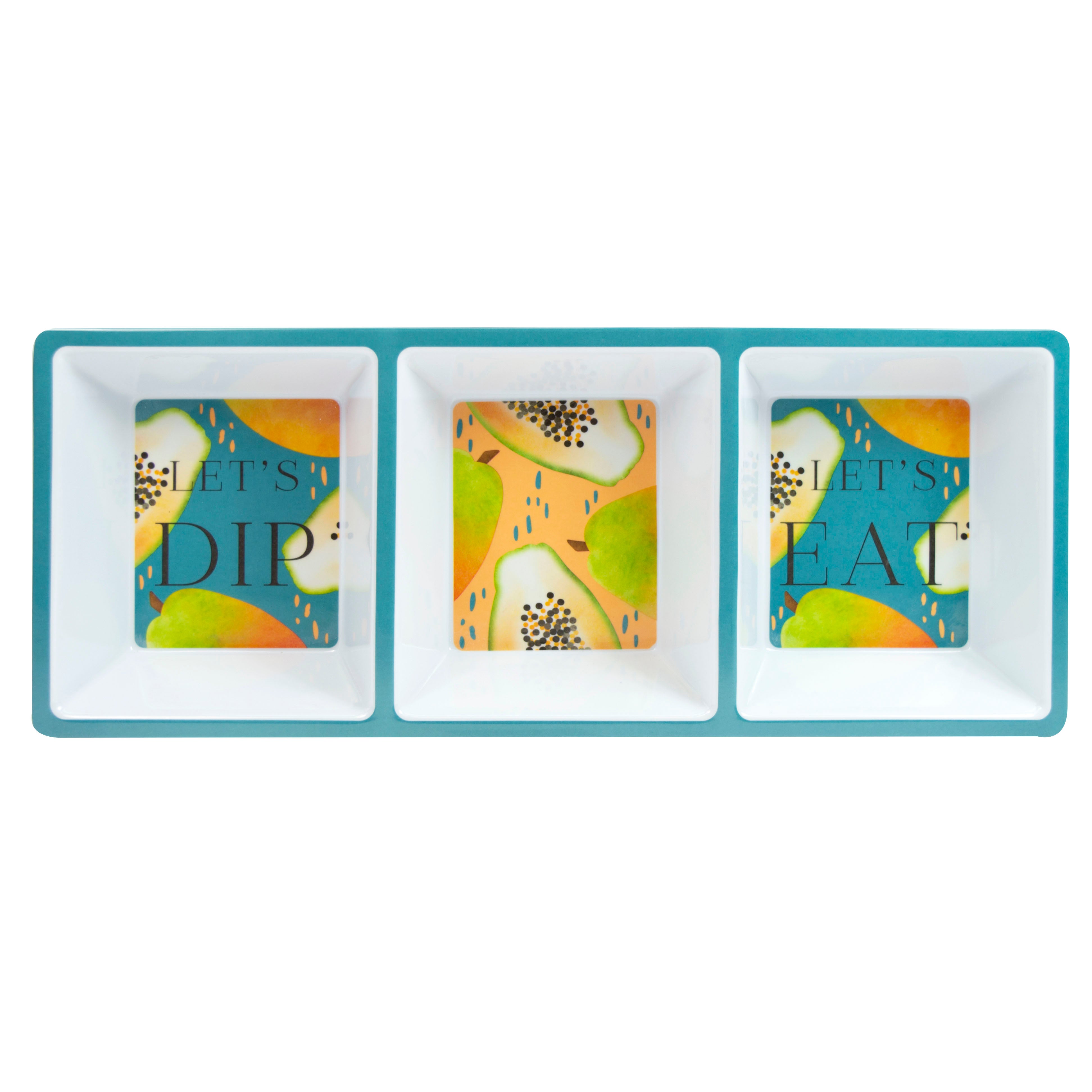 The English Tableware Company Papaya Bliss Rectangle Serving Tray
