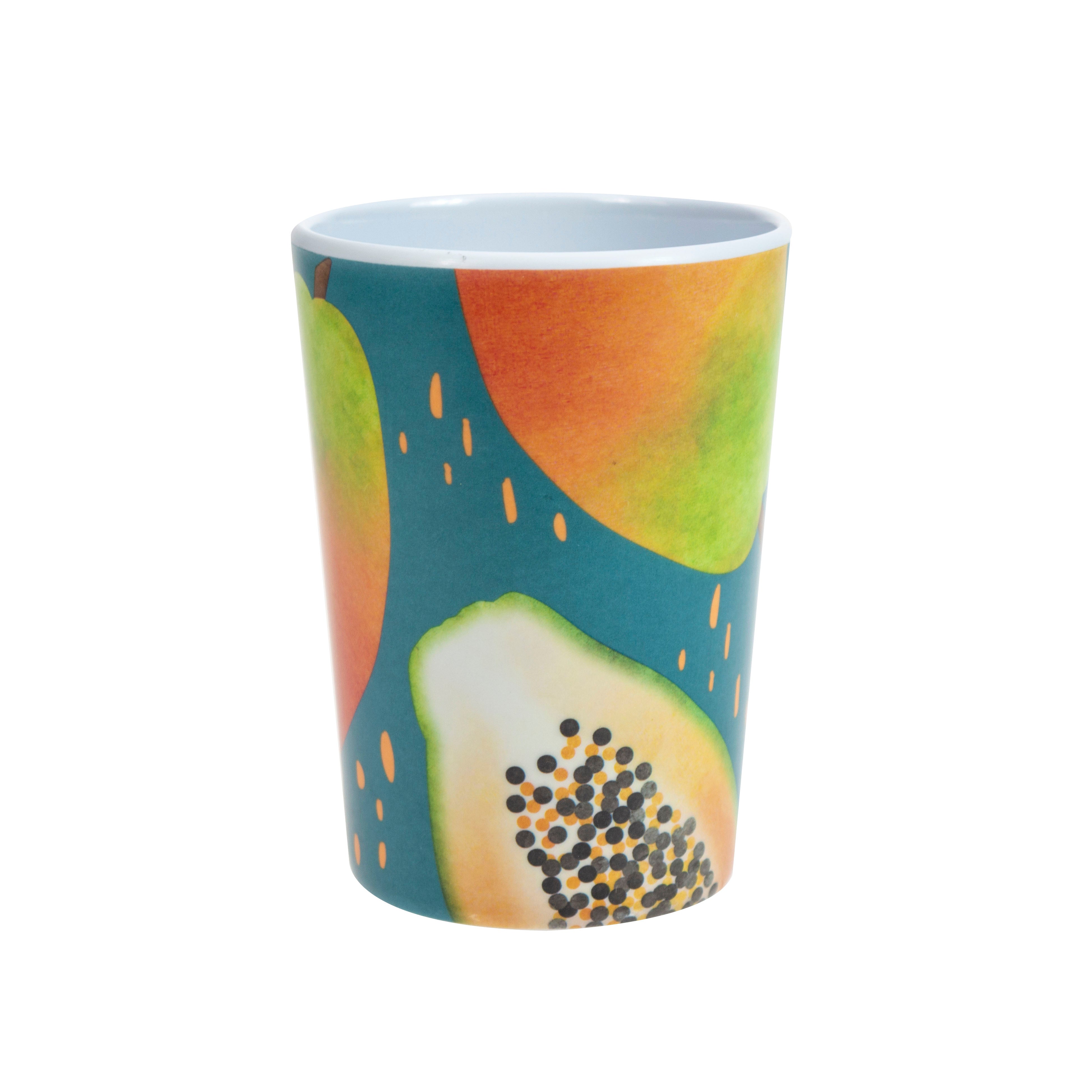 The English Tableware Company Papaya Bliss Beaker – Pack of 6