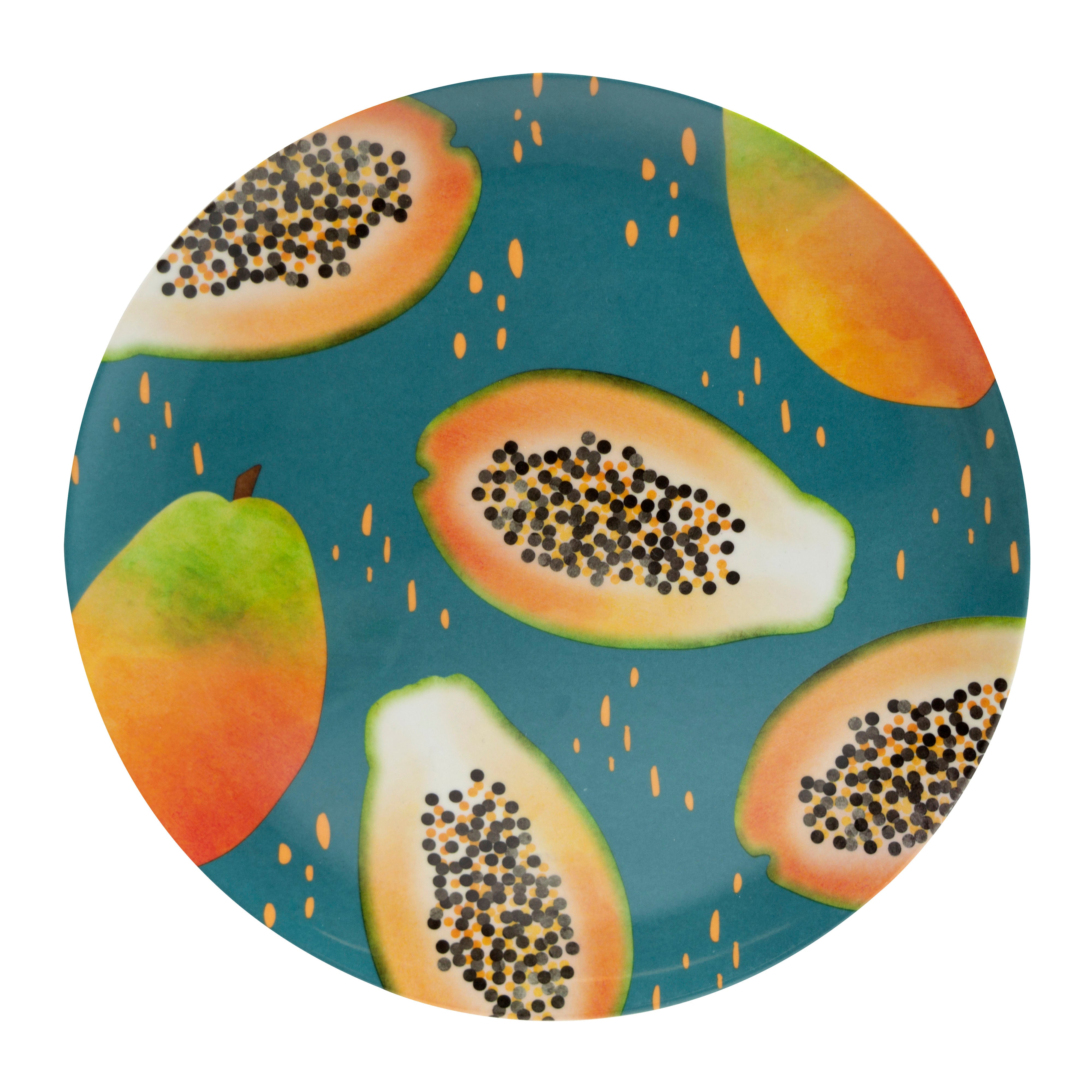 The English Tableware Company Papaya Bliss Side Plate – Pack of 6