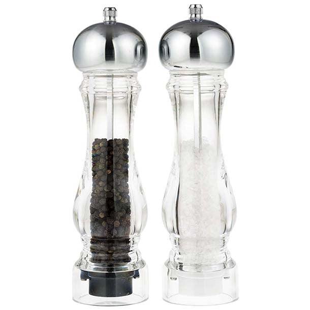 The English Tableware Company President Grande Salt and Pepper Mill Set