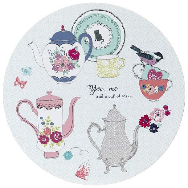 Ashley Thomas 4pk Round Placemats