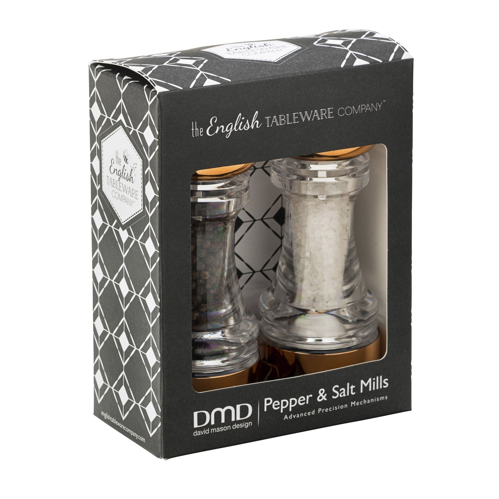 The English Tableware Company Copper York - Salt and Pepper Mill Set