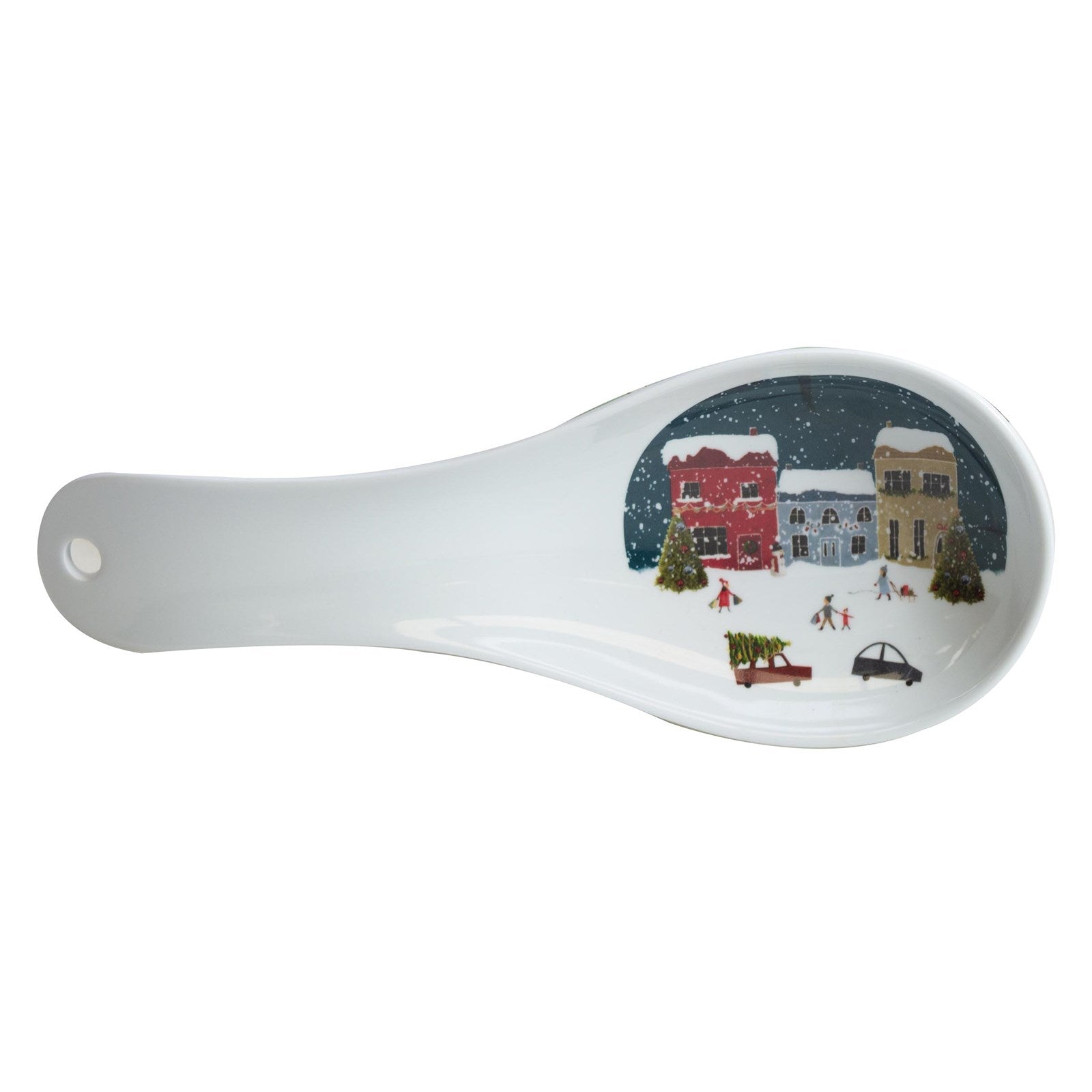 The English Tableware Company Winters Eve Melamine Spoon Rest