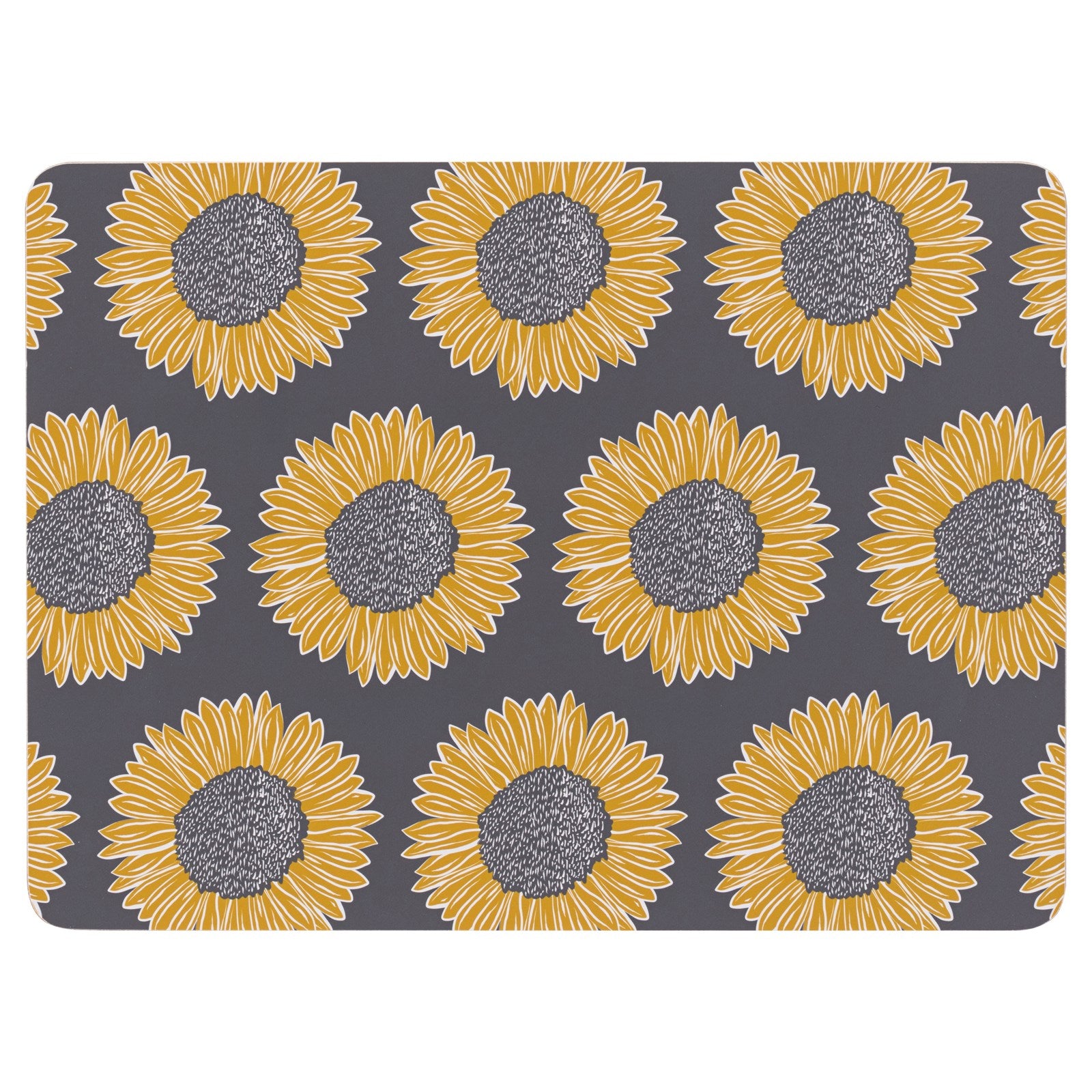 The English Tableware Company Artisan Flower 4pk Placemats